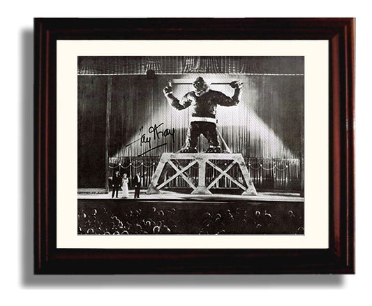 King Kong - Fay Wray - Ann Darrow - Tower terror standoff movie wall art 8x10 Beveled Frame