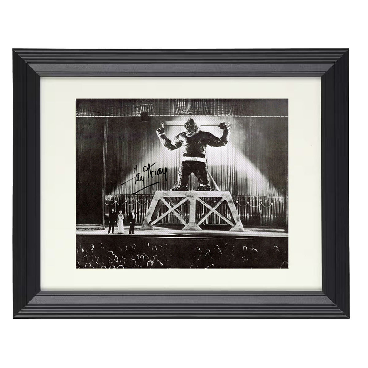 King Kong - Fay Wray - Ann Darrow - Tower terror standoff movie wall art 16x20 Unframed Print