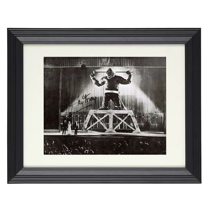 King Kong - Fay Wray - Ann Darrow - Tower terror standoff movie wall art 16x20 Unframed Print