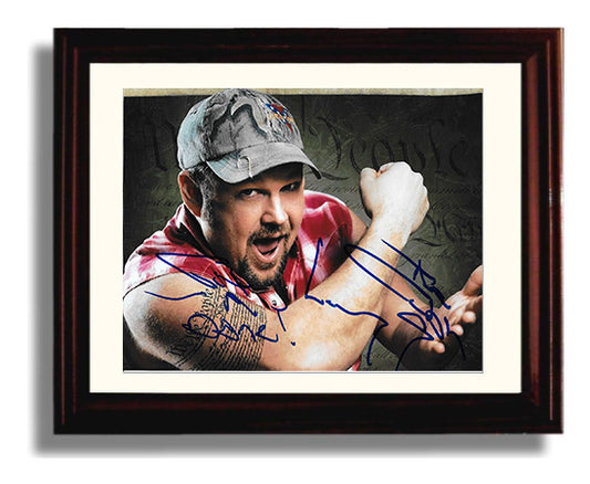 Larry the Cable Guy - Git-R-Done movie wall art 8x10 Beveled Frame