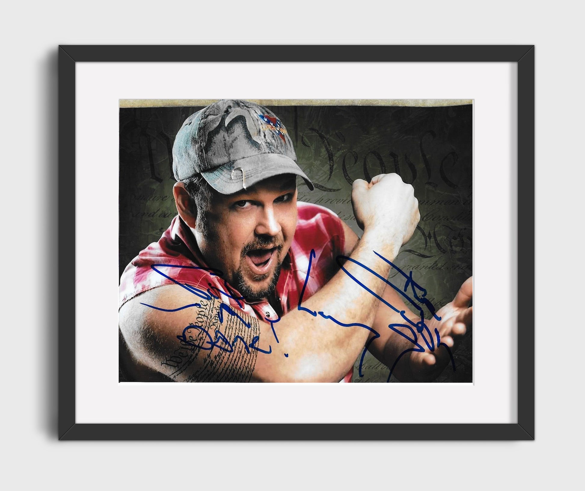 Larry the Cable Guy - Git-R-Done Vintage Movie Wall Art - 16x20 Gallery Frame movie decor