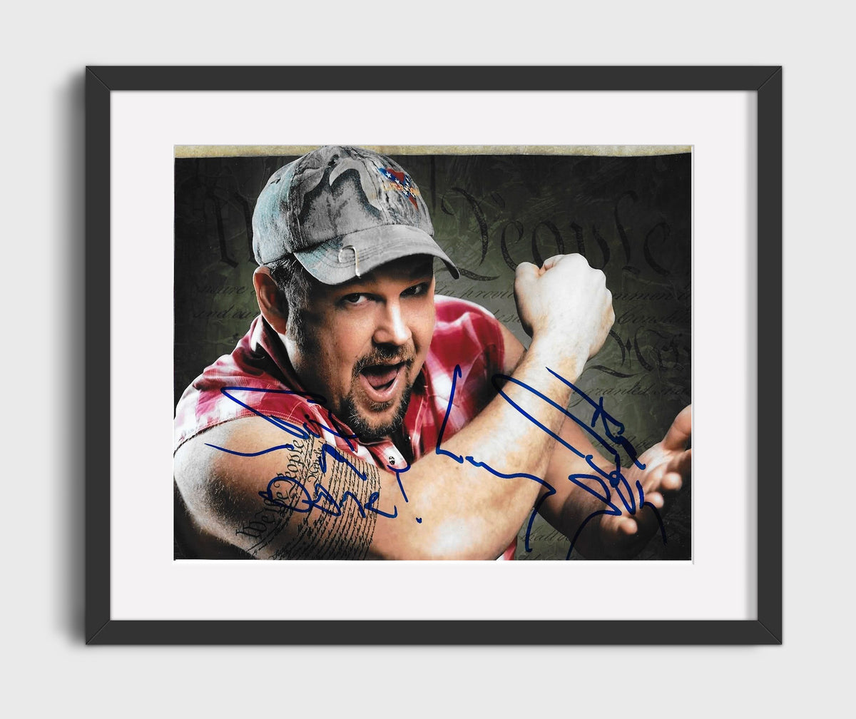 Larry the Cable Guy - Git-R-Done movie wall art 16x20 Gallery Frame