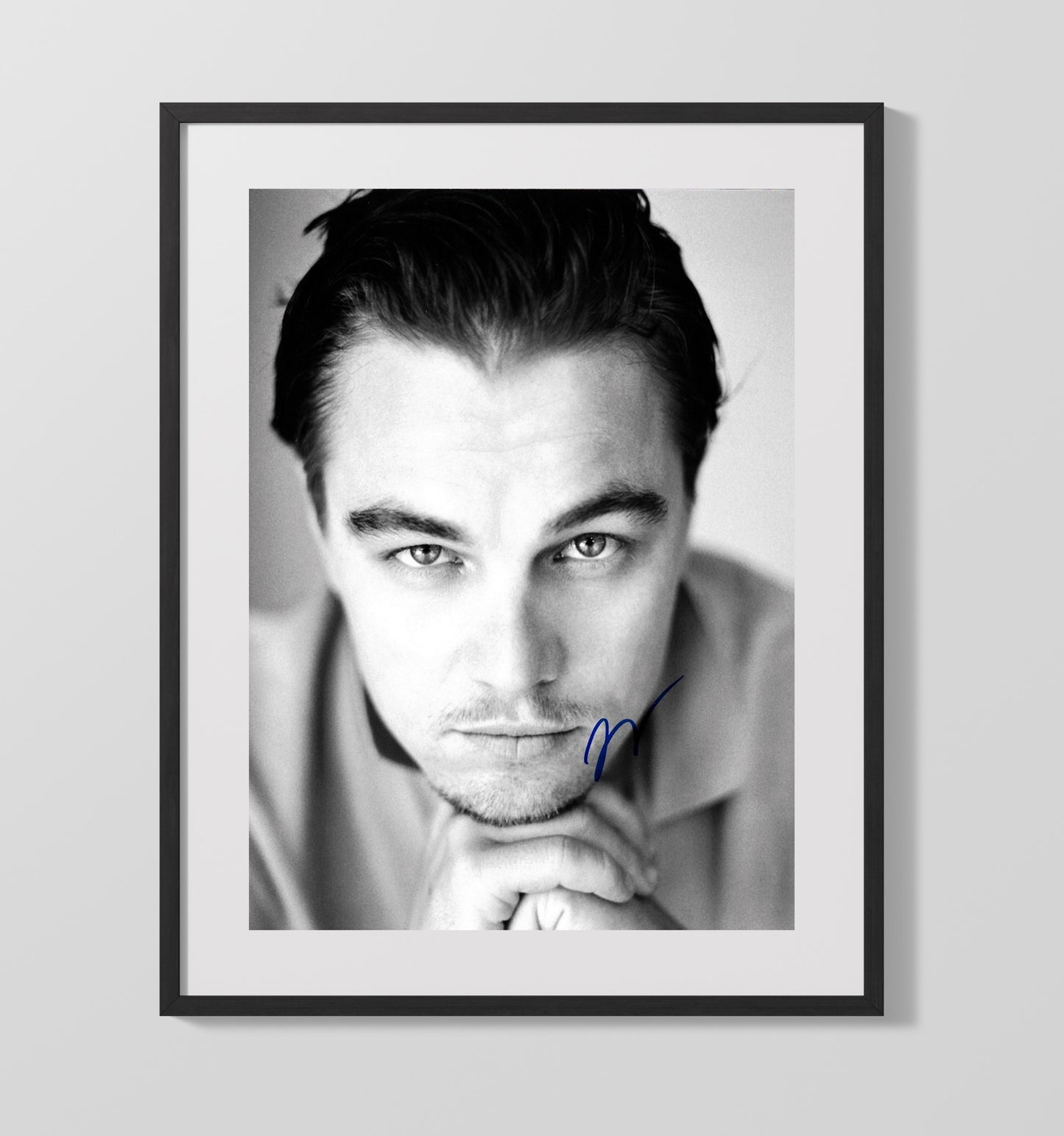 Leonardo DiCaprio - Intense Stare movie wall art 16x20 Gallery Frame