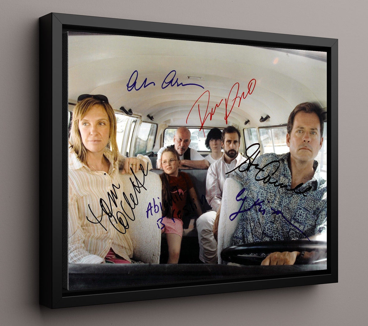 Little Miss Sunshine - Greg Kinnear - Richard Hoover - Family van tension journey movie wall art 16x20 Gallery Frame