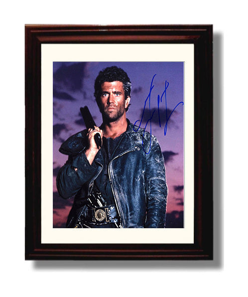 Mad Max - Mel Gibson Road Warrior Shotgun Fury movie wall art 8x10 Beveled Frame