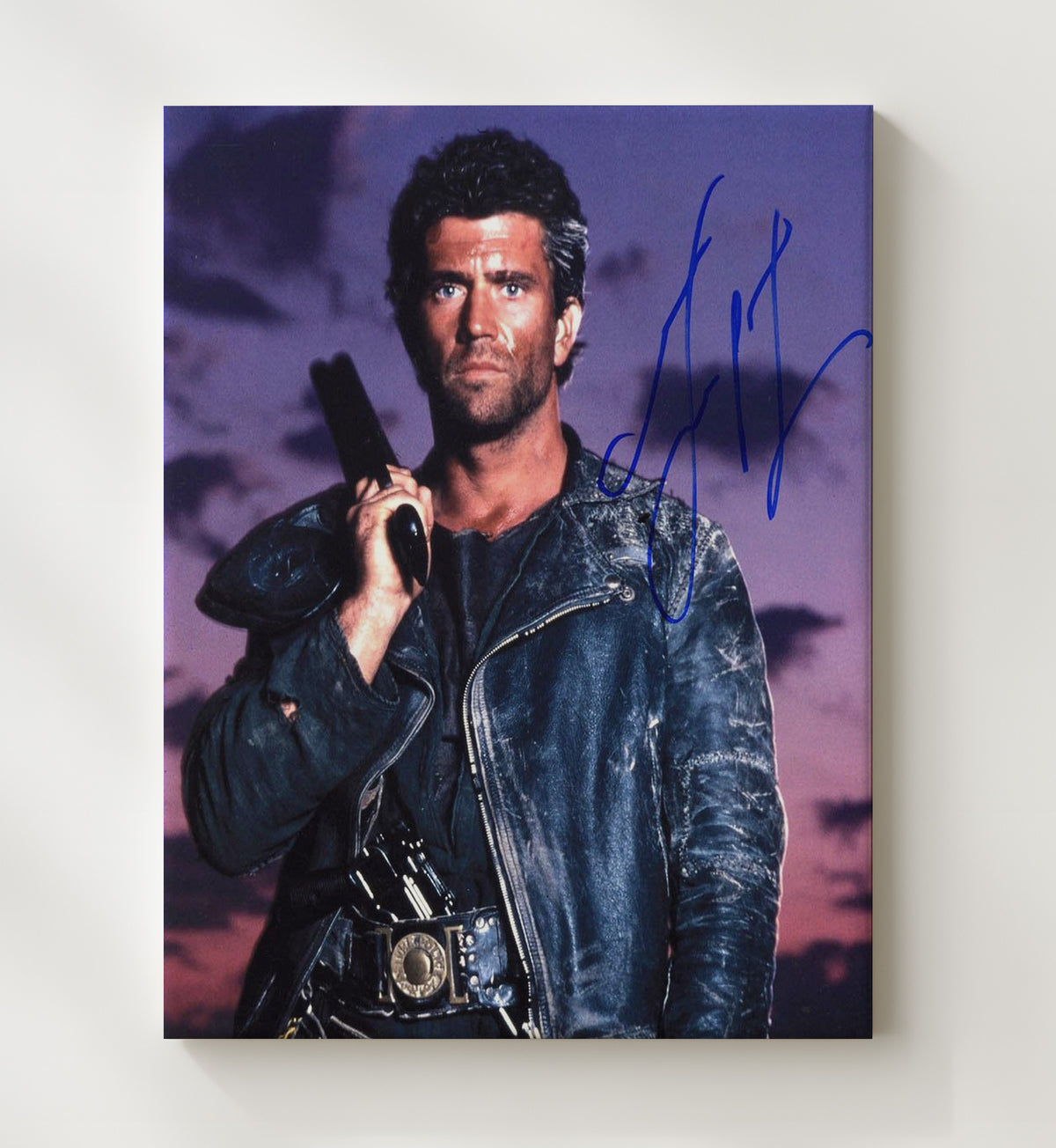 Mad Max - Mel Gibson Road Warrior Shotgun Fury movie wall art 20x24 Canvas