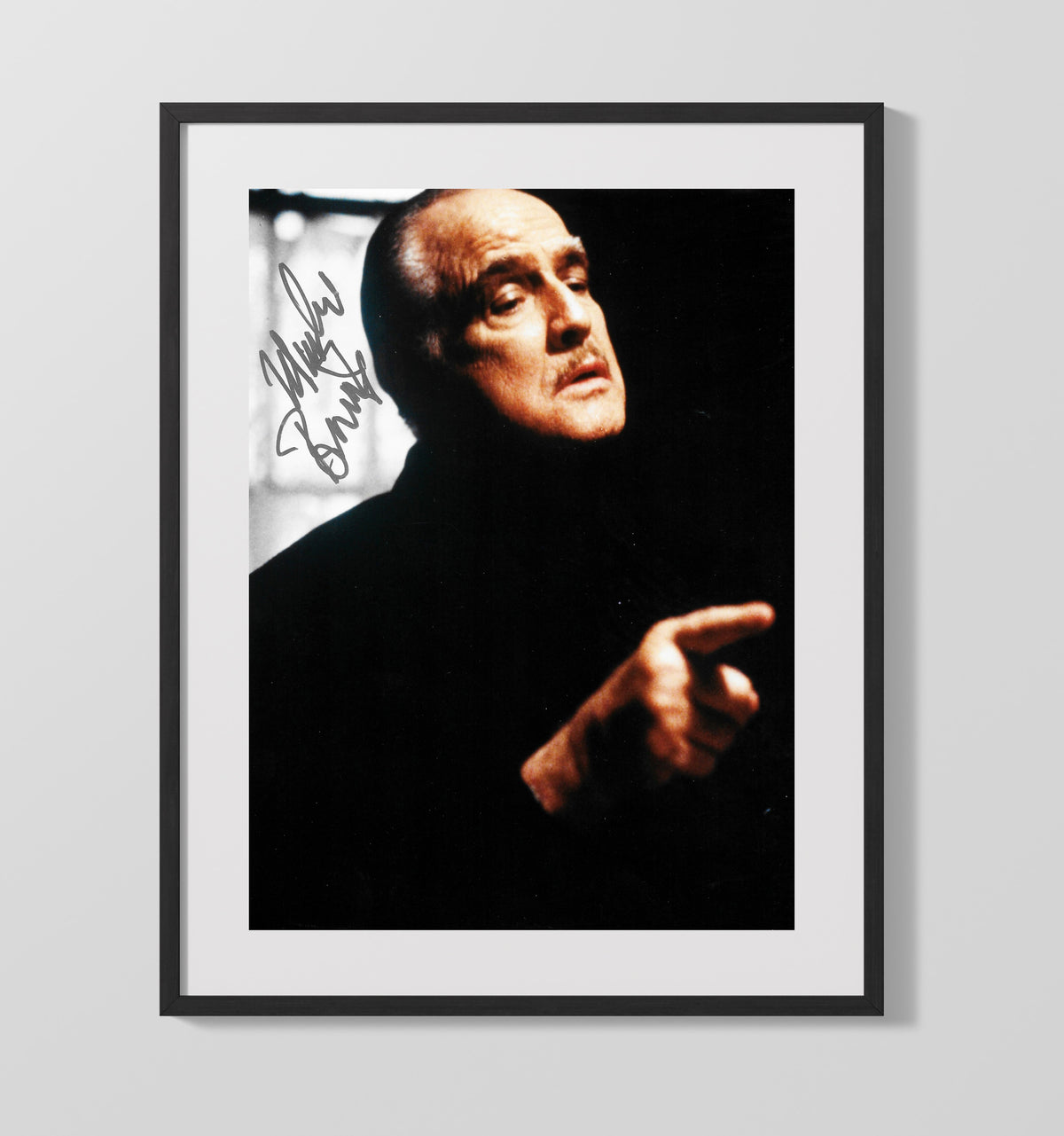 Marlon Brando - Godfather Command movie wall art 16x20 Gallery Frame