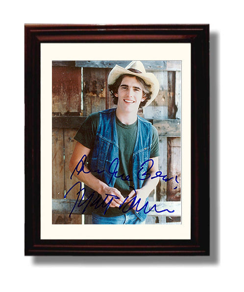 Matt Dillon - Cool Leather Jacket Hollywood Rebel Attitude movie wall art 8x10 Beveled Frame