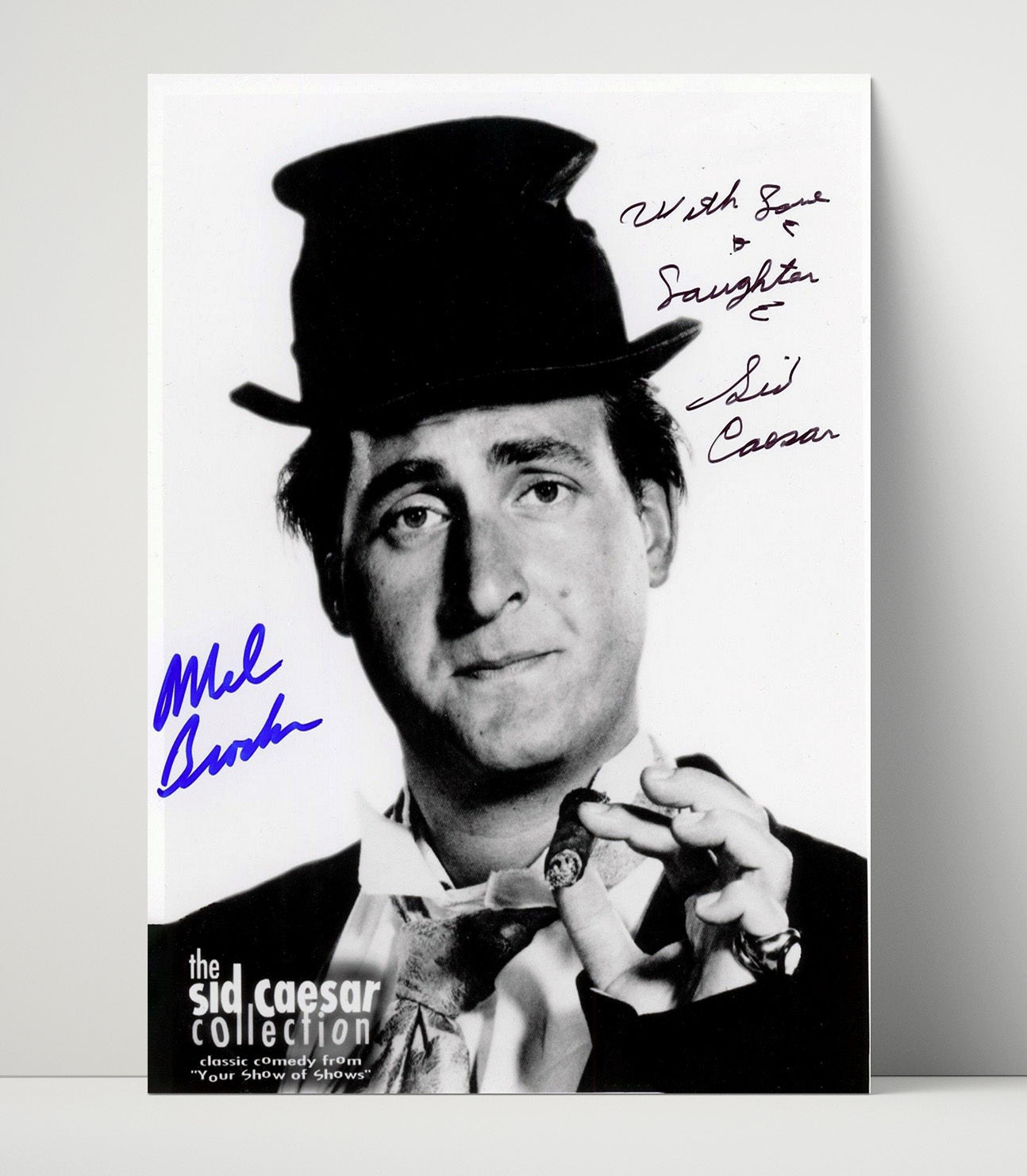 Mel Brooks - Classic Comedy Legend Cigar Wiseguy Tribute movie wall art 16x20 Unframed Print