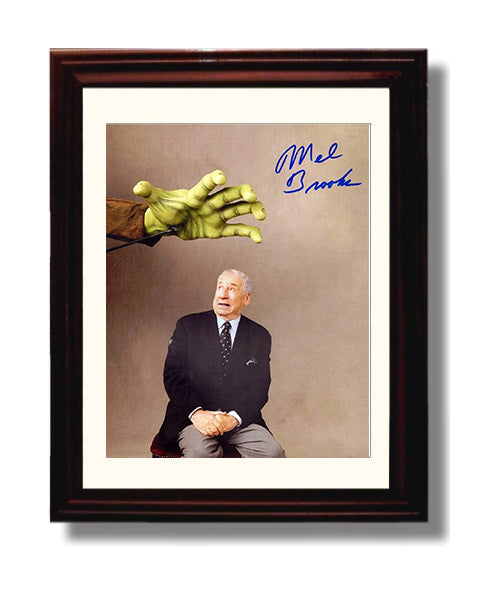Mel Brooks - Young Frankenstein Gag movie wall art 8x10 Beveled Frame