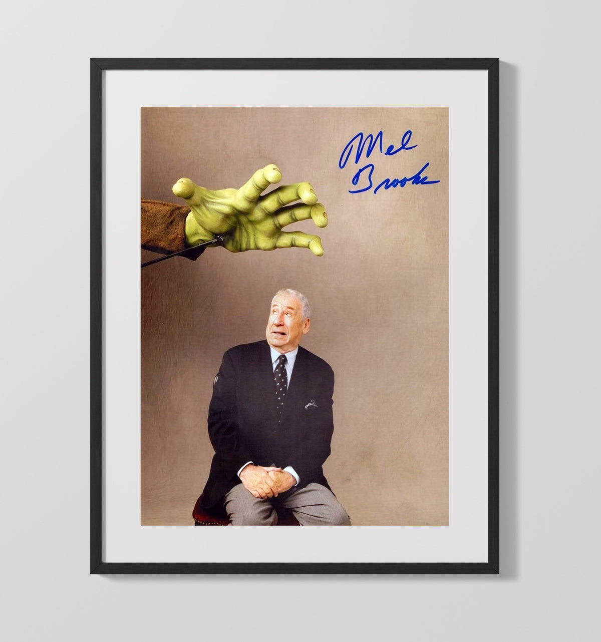 Mel Brooks - Young Frankenstein Gag - Movies Framed Print