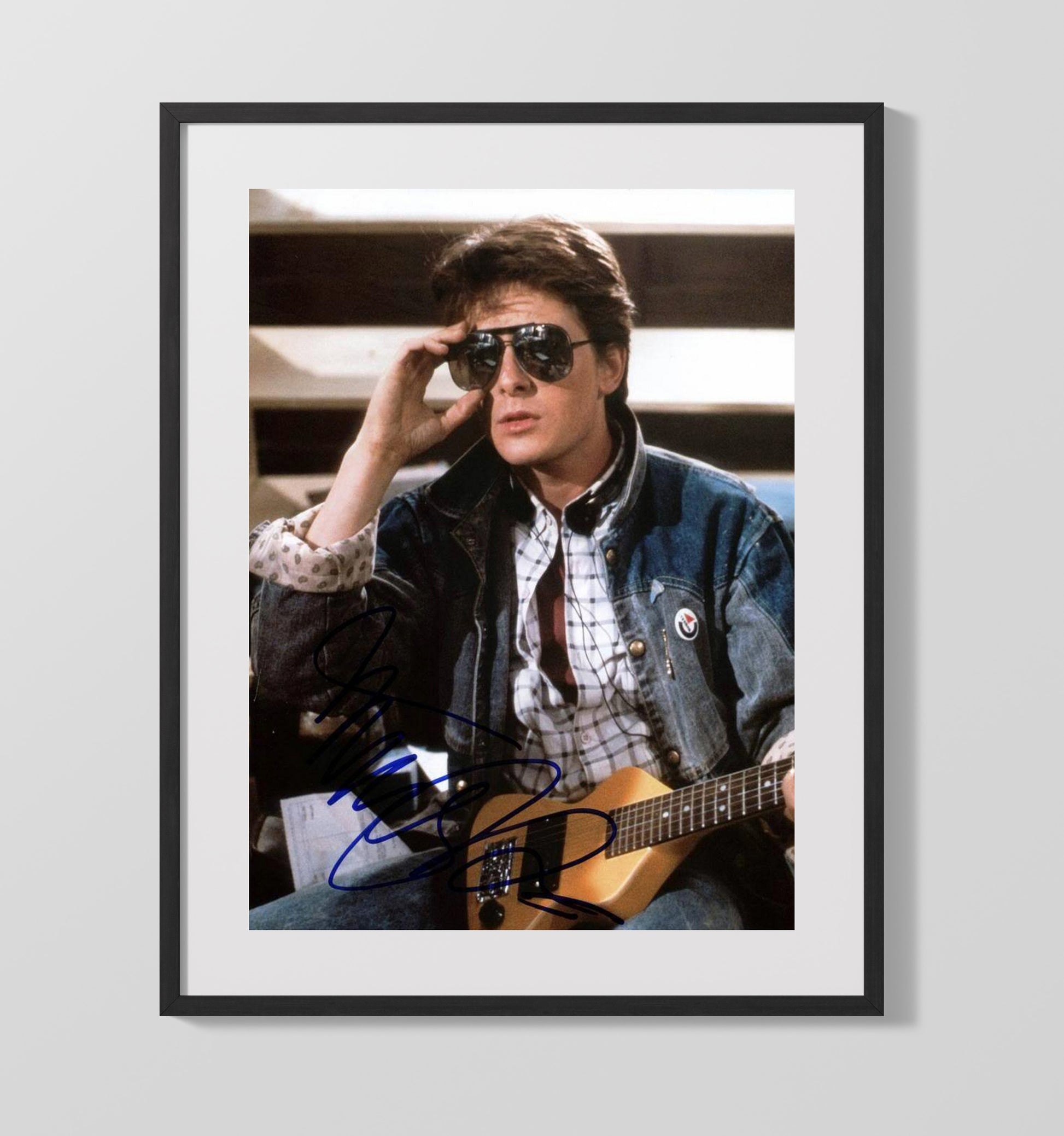 Michael J. Fox - Rockin McFly movie wall art 16x20 Gallery Frame