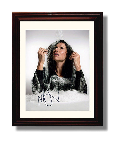 Minnie Driver - Classic Hollywood Elegance Timeless Smile movie wall art 8x10 Beveled Frame