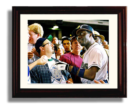 Mr. 3000 - Bernie Mac - Stan Ross - Dugout ego stare movie wall art 8x10 Beveled Frame