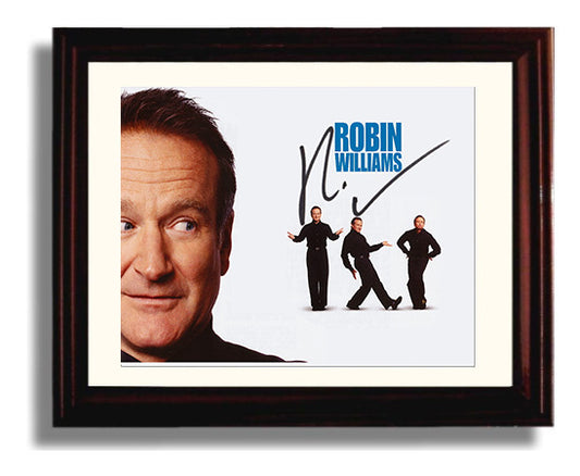 Mrs Doubtfire - Robin Williams - Daniel Hillard - Multiple Personas Poster movie wall art 8x10 Beveled Frame
