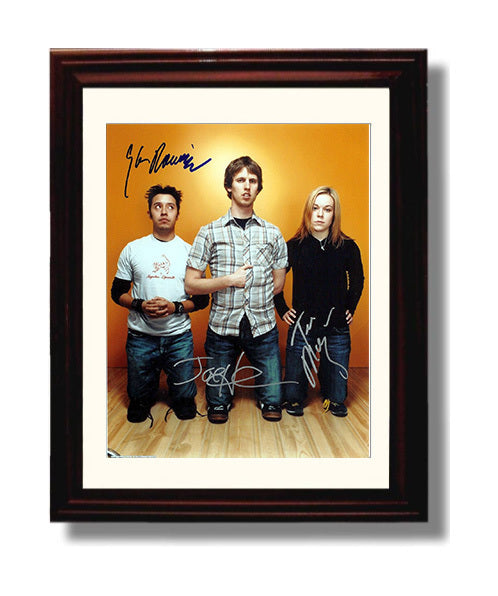 Napoleon Dynamite - Jon Heder Efren Ramirez Tina Majorino Awkward Teen Trio movie wall art 8x10 Beveled Frame