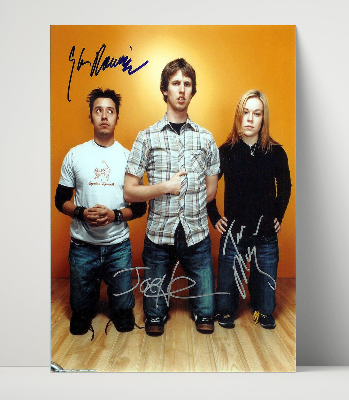 Napoleon Dynamite - Jon Heder Efren Ramirez Tina Majorino Awkward Teen Trio movie wall art 16x20 Unframed Print