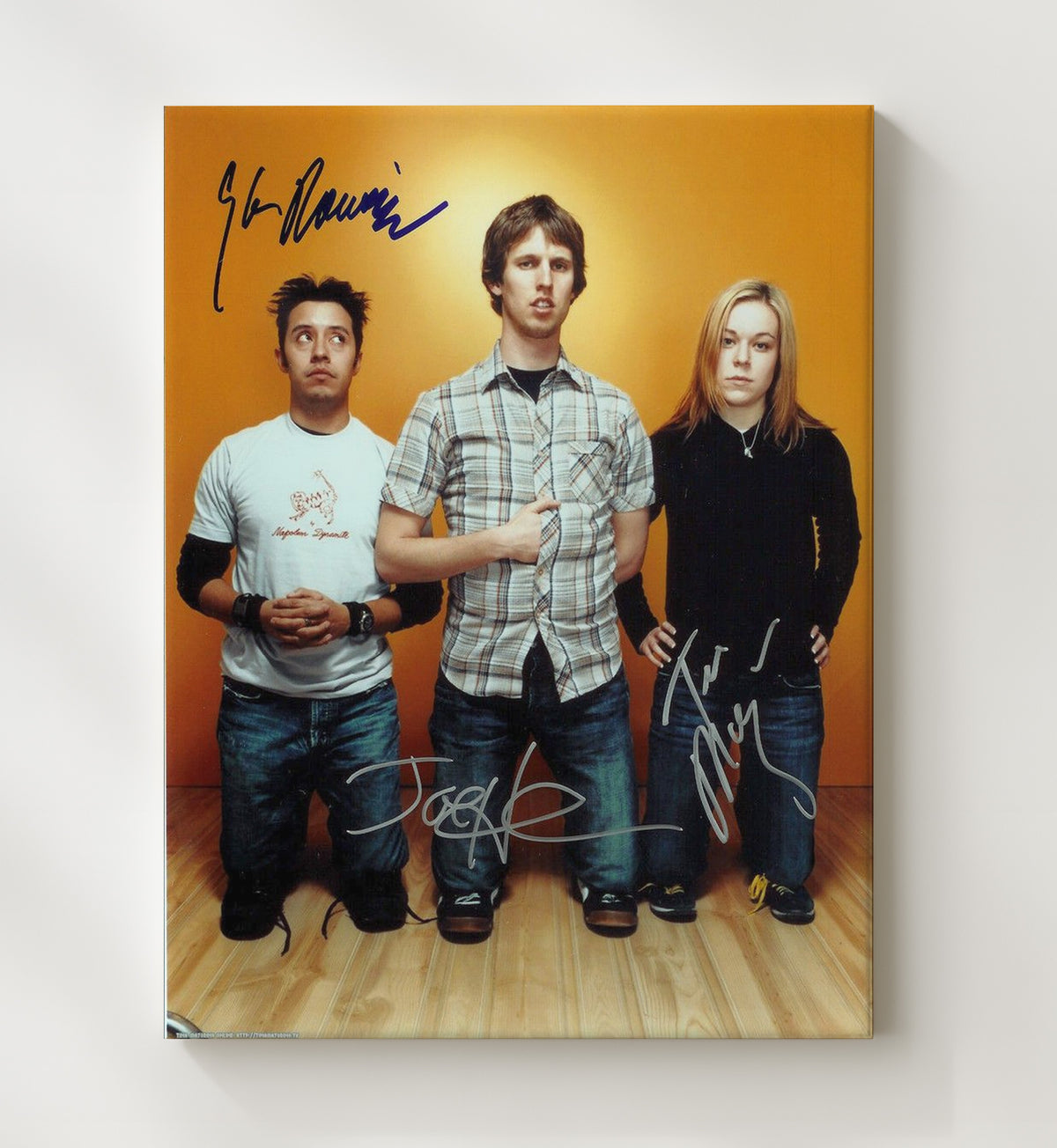 Napoleon Dynamite - Jon Heder Efren Ramirez Tina Majorino Awkward Teen Trio movie wall art 20x24 Canvas
