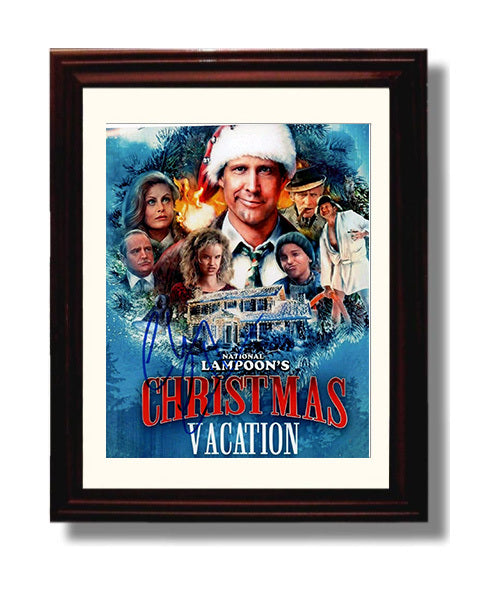 National Lampoons Christmas Vacation - Chevy Chase Griswold Holiday Chaos movie wall art 8x10 Beveled Frame