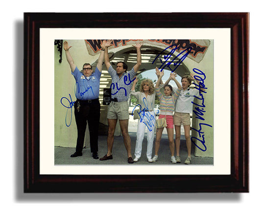 National Lampoons Vacation - Chevy Chase - Clark Griswold - Family road chaos movie wall art 8x10 Beveled Frame