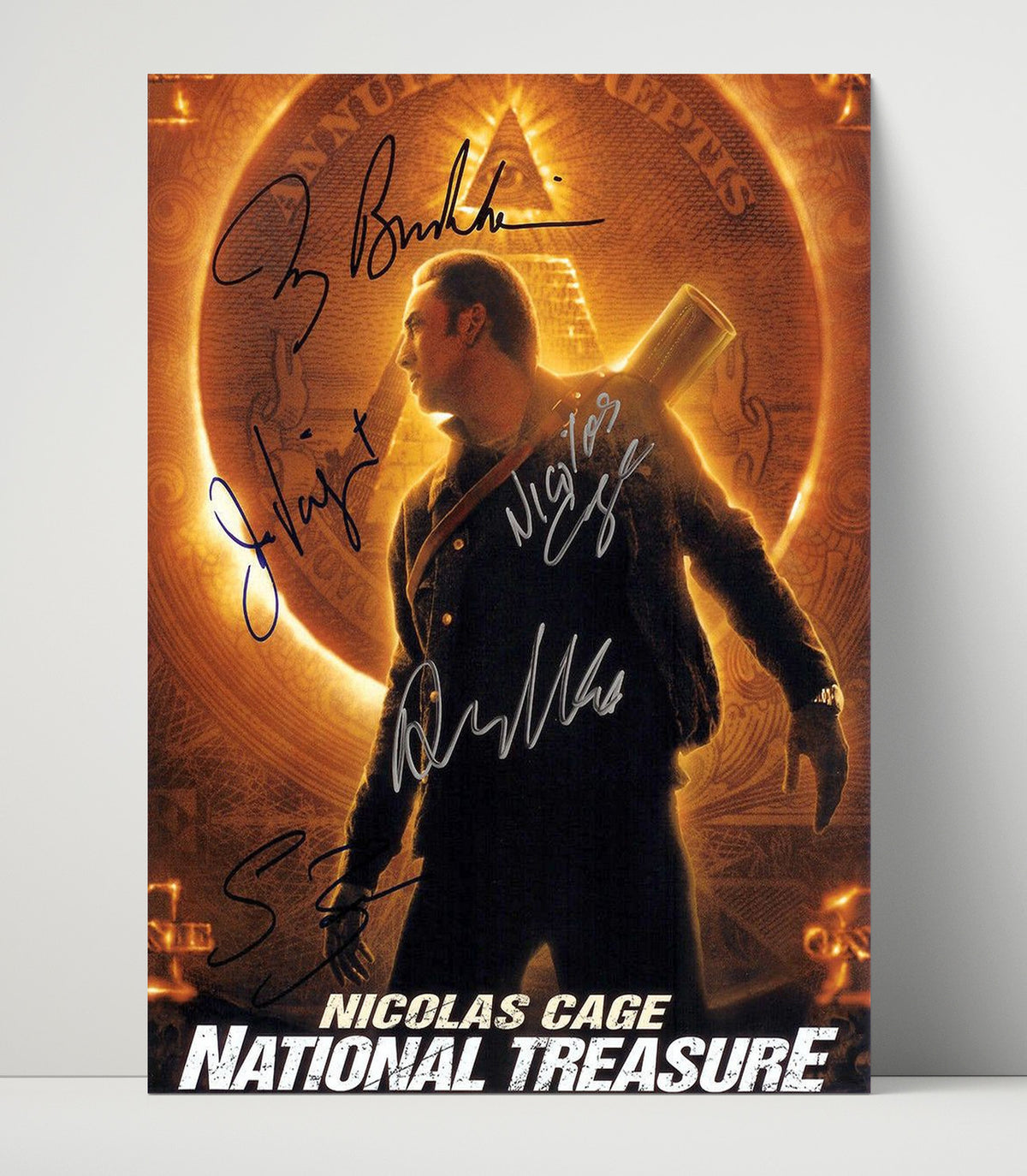 National Treasure - Nicolas Cage Treasure Hunt Adventure Team movie wall art 16x20 Unframed Print