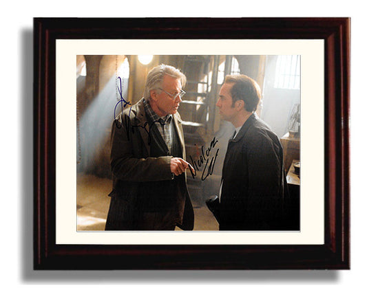 National Treasure - Nicolas Cage - Ben Gates - Treasure hunt crew movie wall art 8x10 Beveled Frame