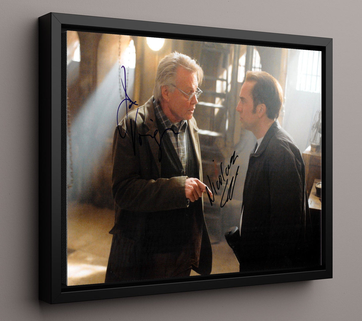 National Treasure - Nicolas Cage - Ben Gates - Treasure hunt crew movie wall art 16x20 Gallery Frame