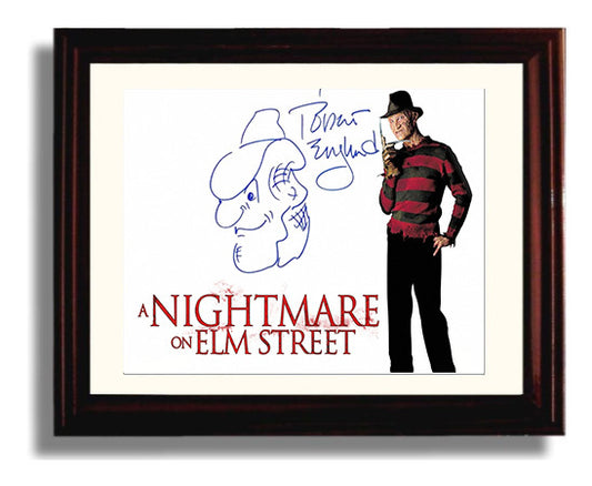 Nightmare on Elm Street - Englund - Freddy - Dream Stalker Unleashed movie wall art 8x10 Beveled Frame
