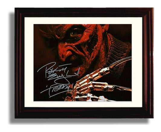 Nightmare on Elm Street - Robert Englund - Sweet dreams are made of screams movie wall art 8x10 Beveled Frame