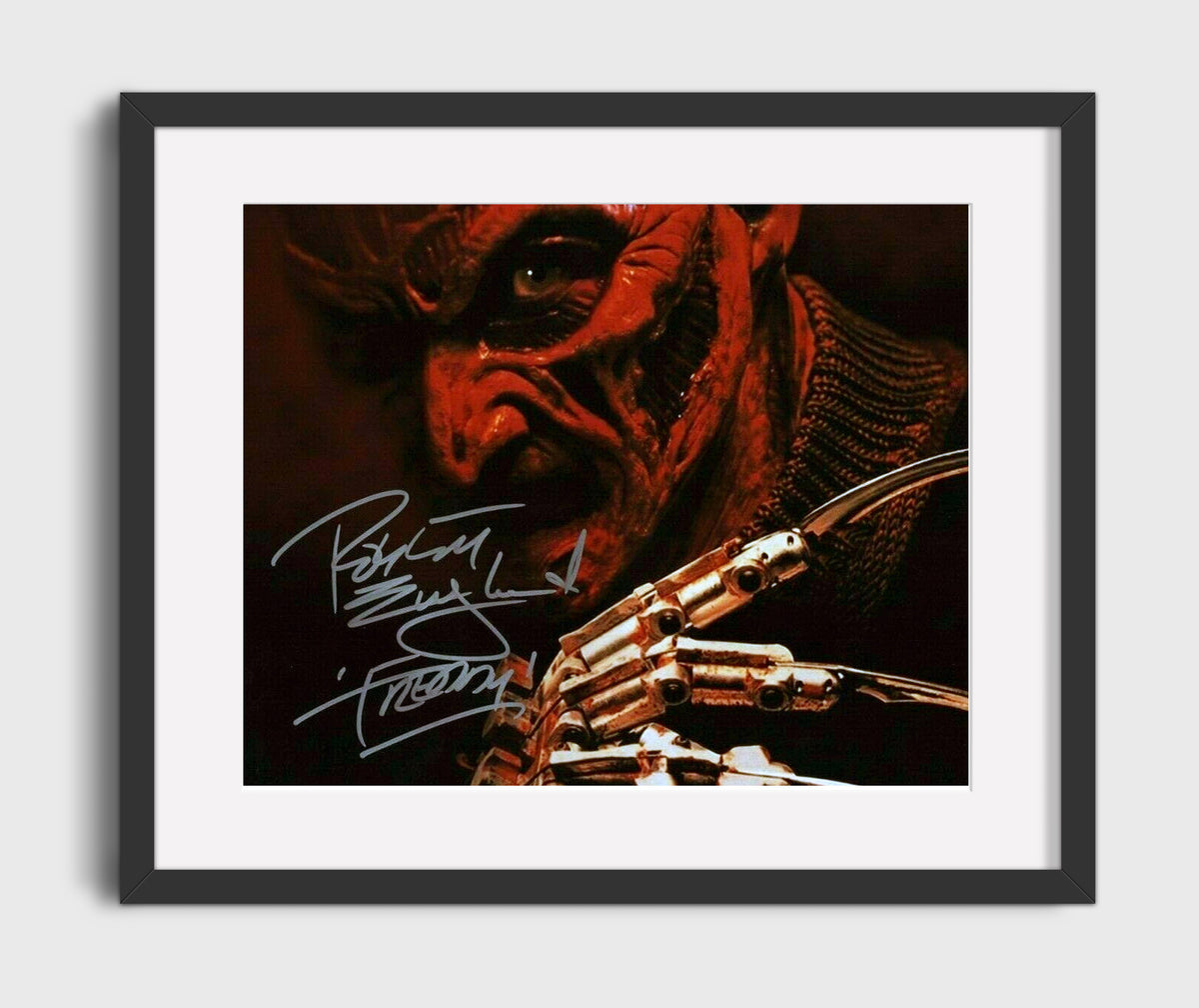 Nightmare on Elm Street - Robert Englund - Sweet dreams are made of screams movie wall art 16x20 Gallery Frame