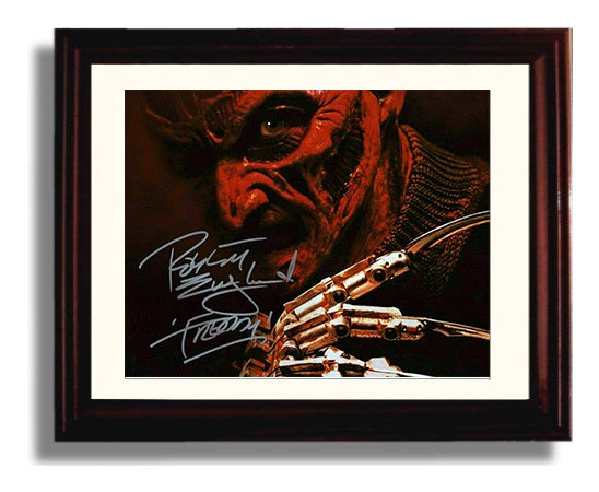 Nightmare on Elm Street - Robert Englund - Sweet dreams are made of screams Vintage Movie Wall Art - 8x10 Beveled Frame movie decor