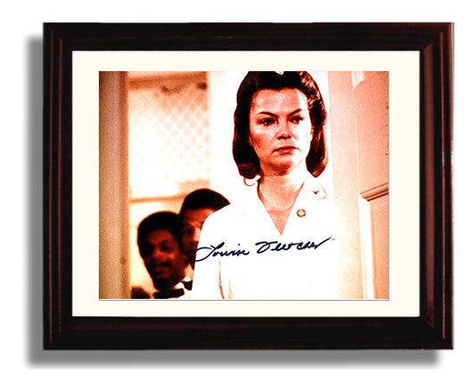 One Flew Over the Cuckoos Nest - Louise Fletcher - Nurse Ratched - Cold authority control movie wall art 8x10 Beveled Frame