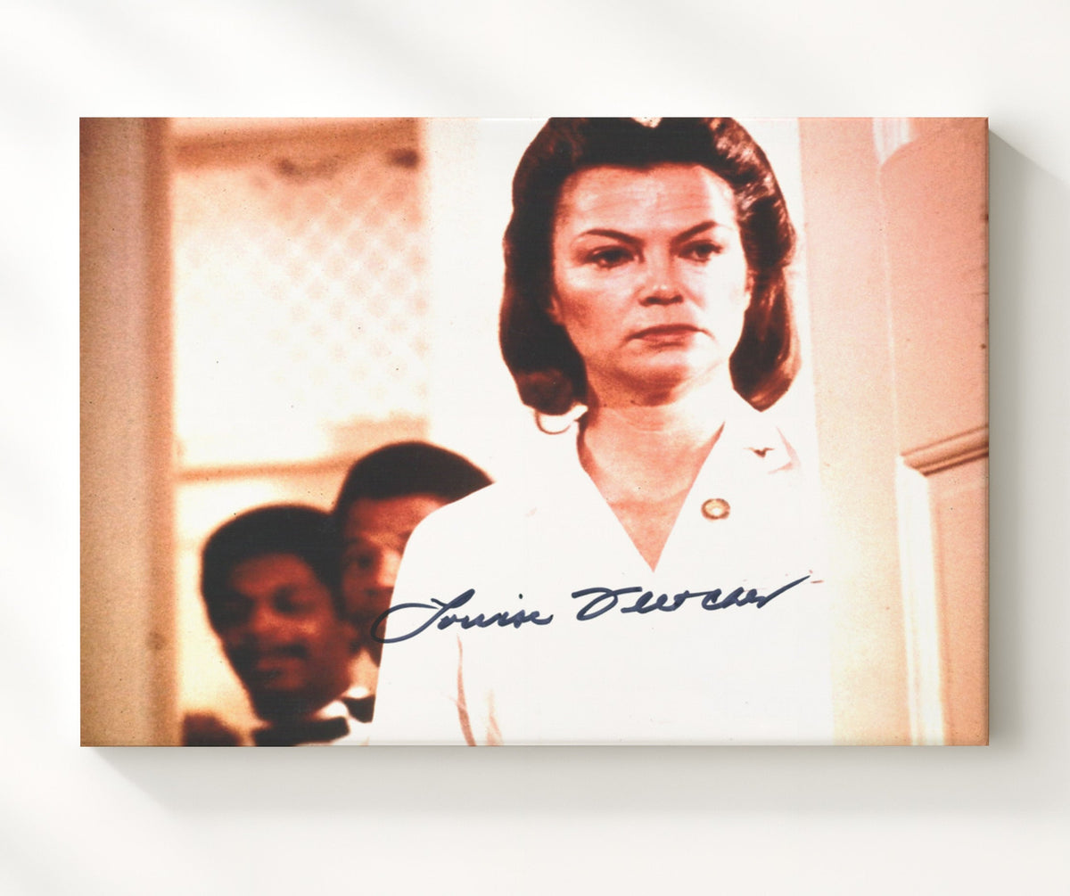 One Flew Over the Cuckoos Nest - Louise Fletcher - Nurse Ratched - Cold authority control movie wall art 8x10 Beveled Frame