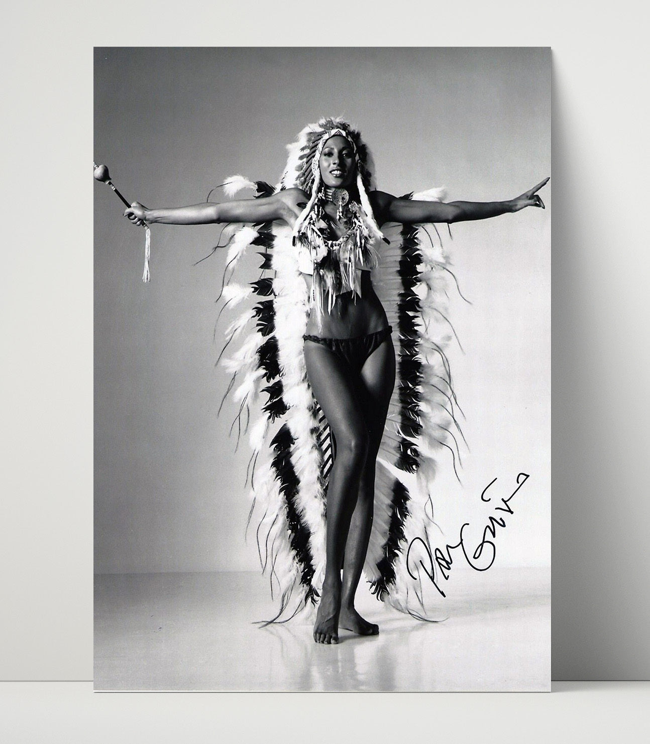 Pam Grier - Foxy Power Vintage Movie Wall Art - 16x20 Unframed Print movie decor