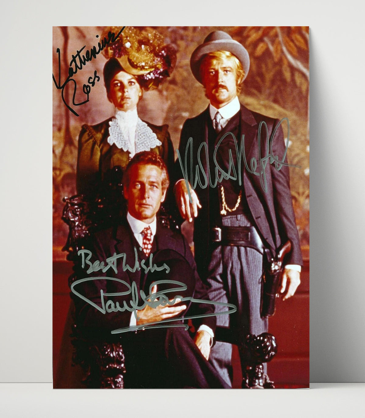 Paul Newman and Robert Redford - Butch Cassidy and the Sundance Kid Outlaw Duo Western Formal Attire movie wall art 16x20 Unframed Print
