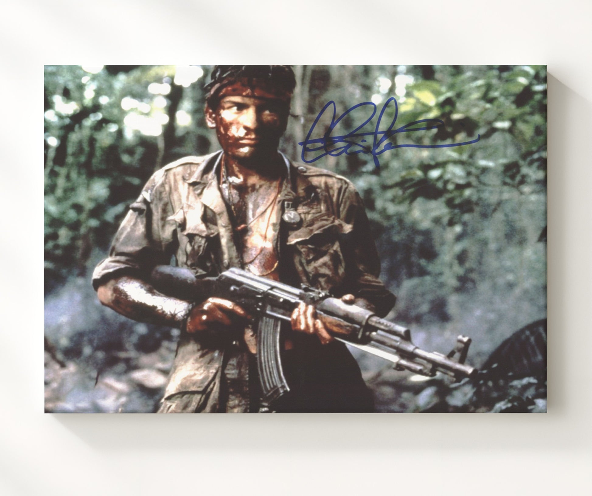 Platoon - Sheen - Taylor - Baptized by Fire Vintage Movie Wall Art - 20x24 Canvas movie decor