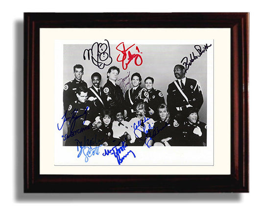 Police Academy - Guttenberg - Mahoney - Misfits Take Over movie wall art 8x10 Beveled Frame