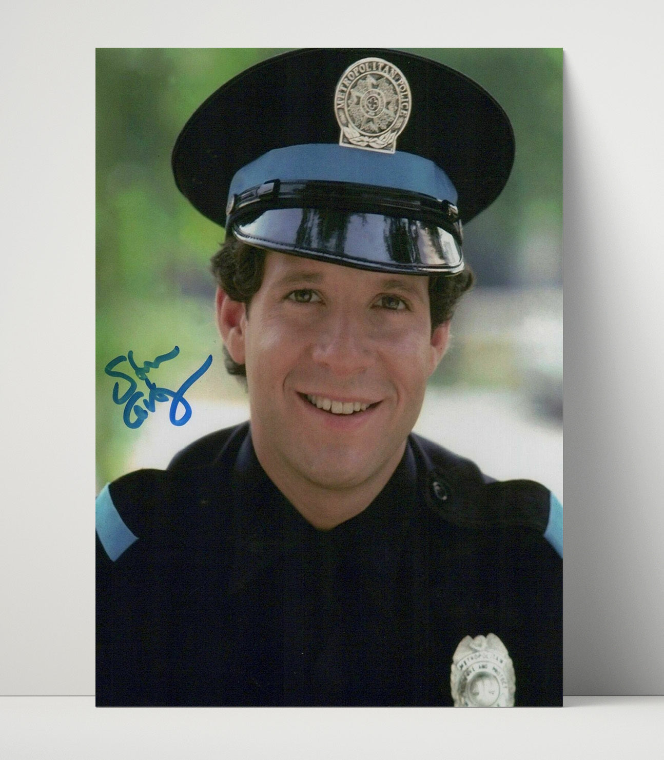 Police Academy - Steve Guttenberg - Carey Mahoney - Rookie Smile Photograph movie wall art 16x20 Unframed Print