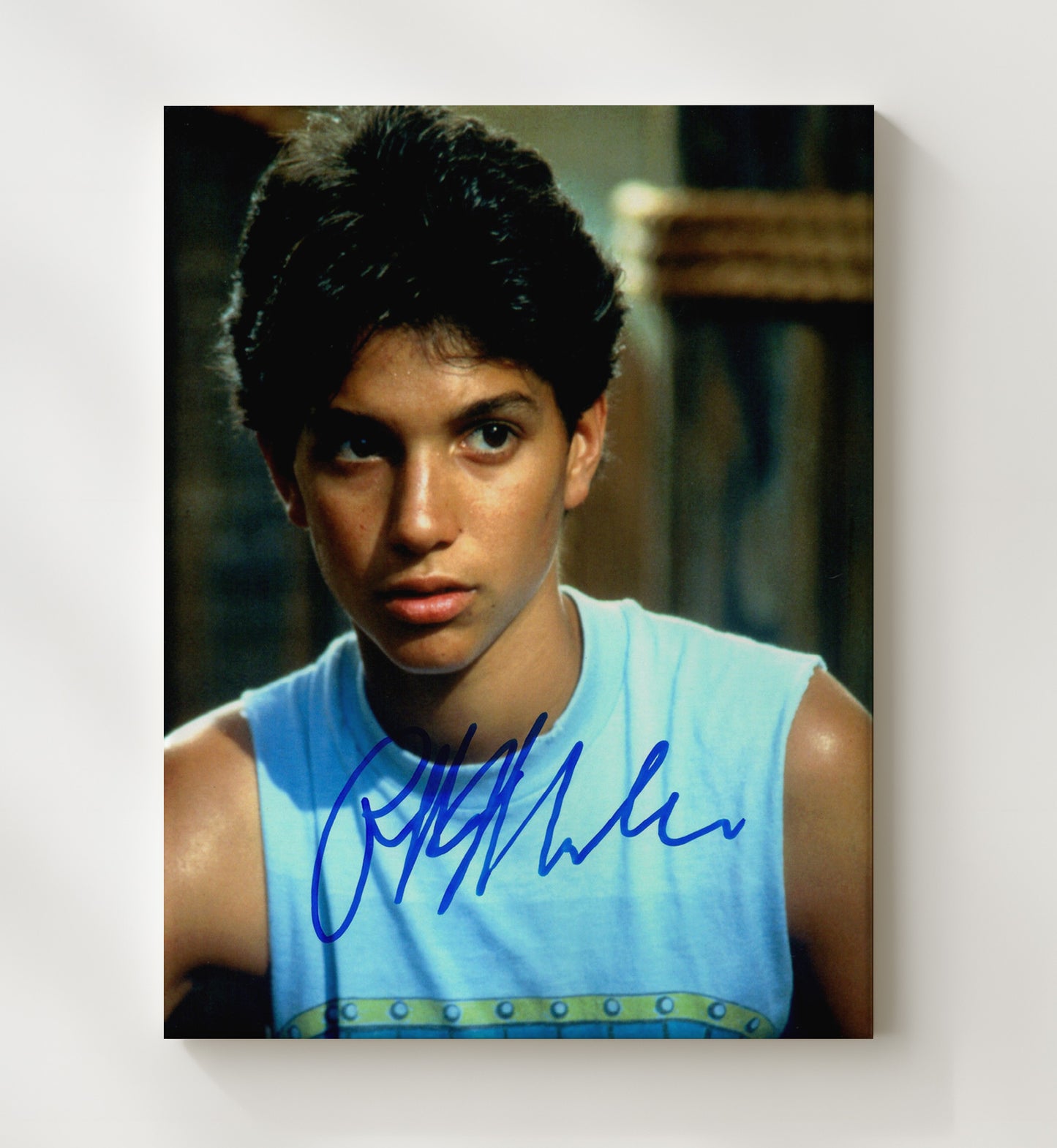 Ralph Macchio - Karate Kid Vintage Movie Wall Art - 20x24 Canvas movie decor