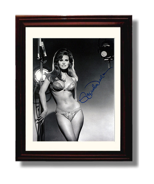 Raquel Welch - Glam movie wall art 8x10 Beveled Frame