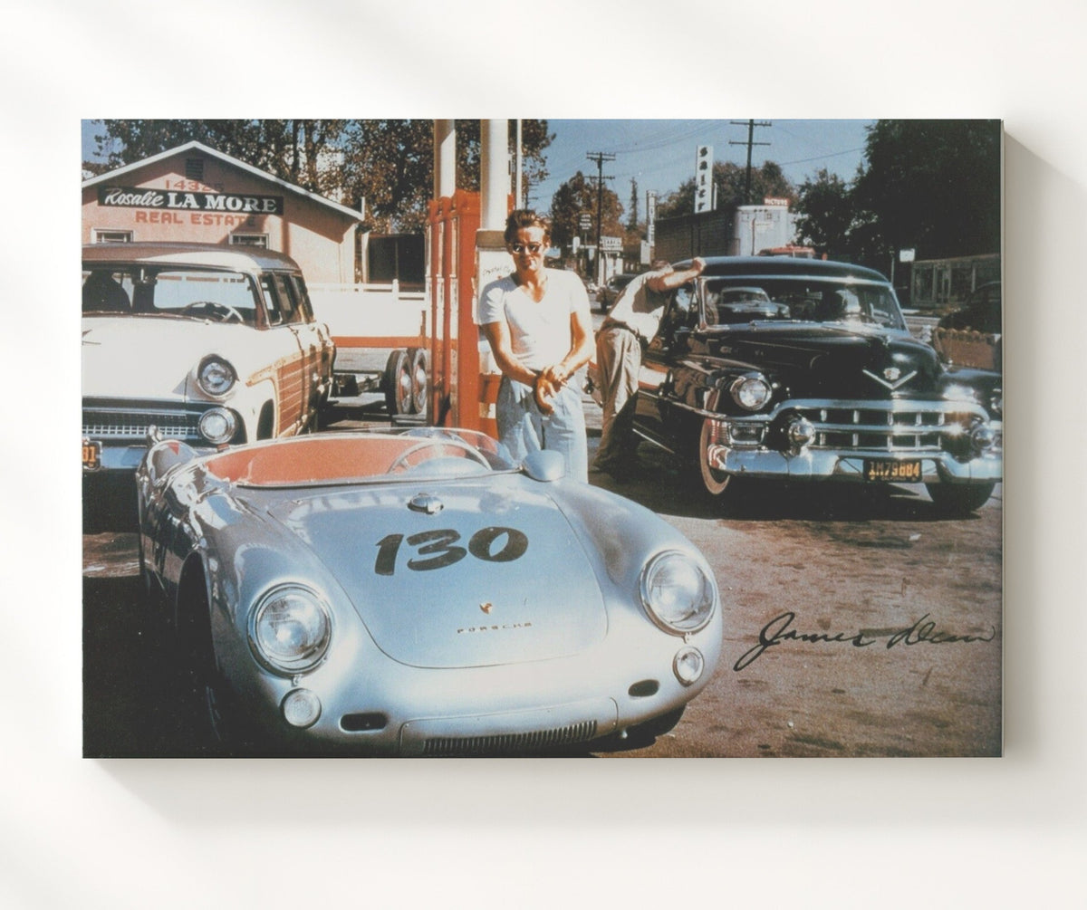 Rebel Without a Cause - James Dean - Jim Stark - Teenage rebellion spark movie wall art 8x10 Beveled Frame