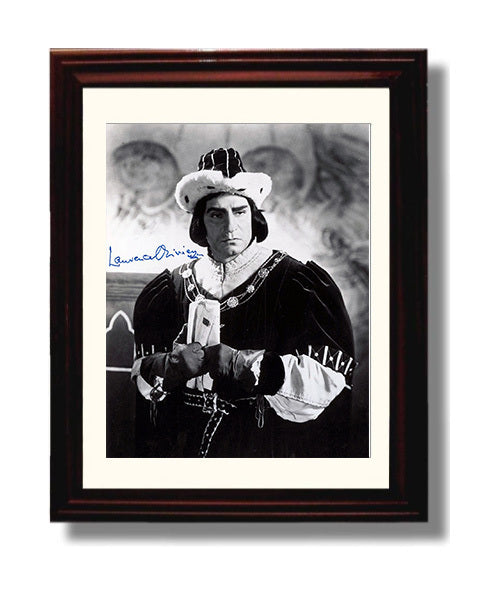 Richard III - Laurence Olivier - King Richard IIIRoyal Court Costume movie wall art 8x10 Beveled Frame