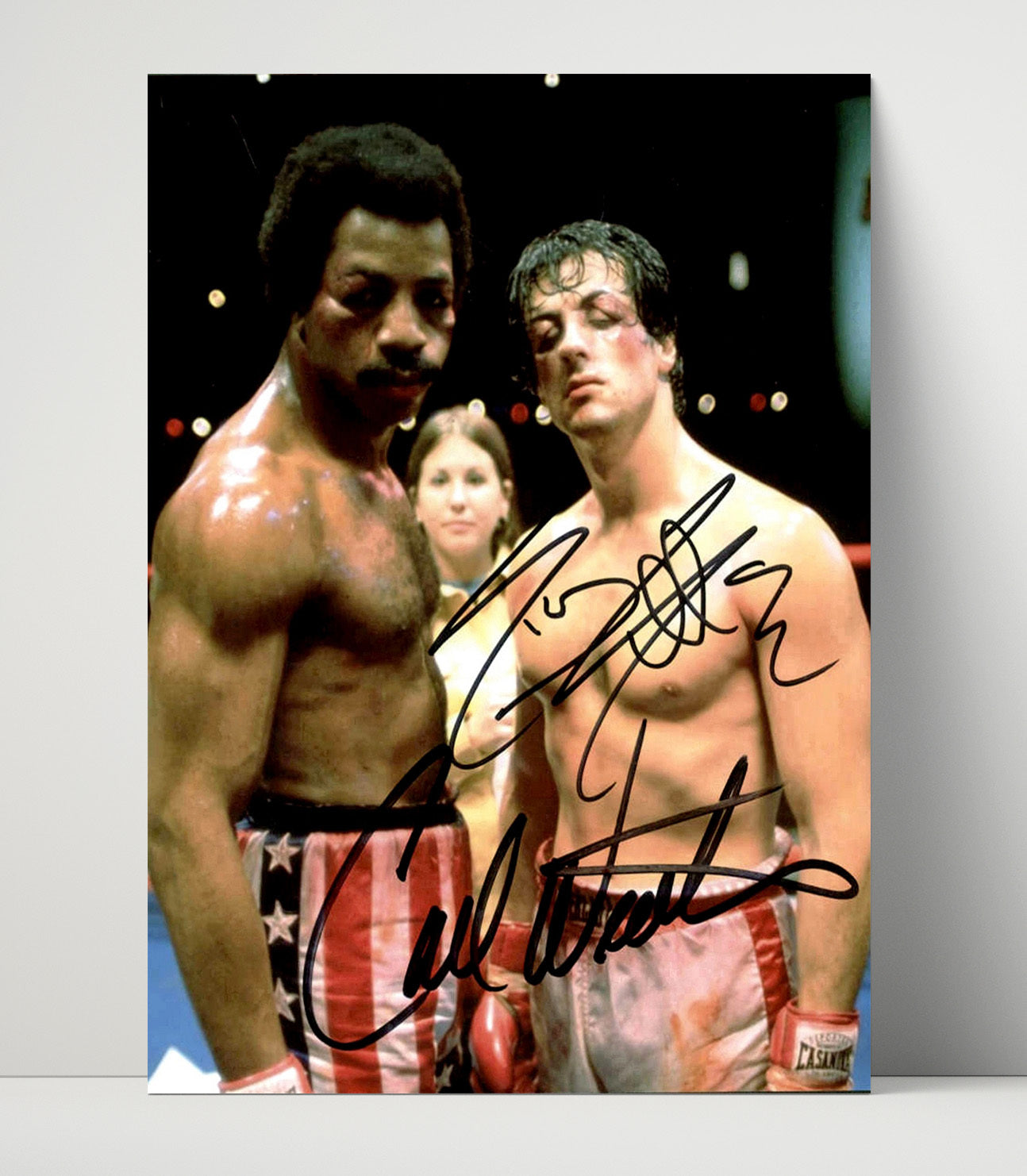 Rocky Cast - Ringside Glory movie wall art 16x20 Unframed Print