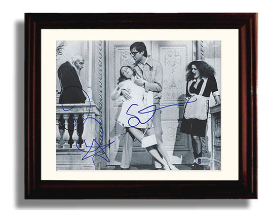 Rocky Horror - Barry Bostwick - Brad - and Susan Sarandon - Janet - Mansion Mayhem movie wall art 8x10 Beveled Frame