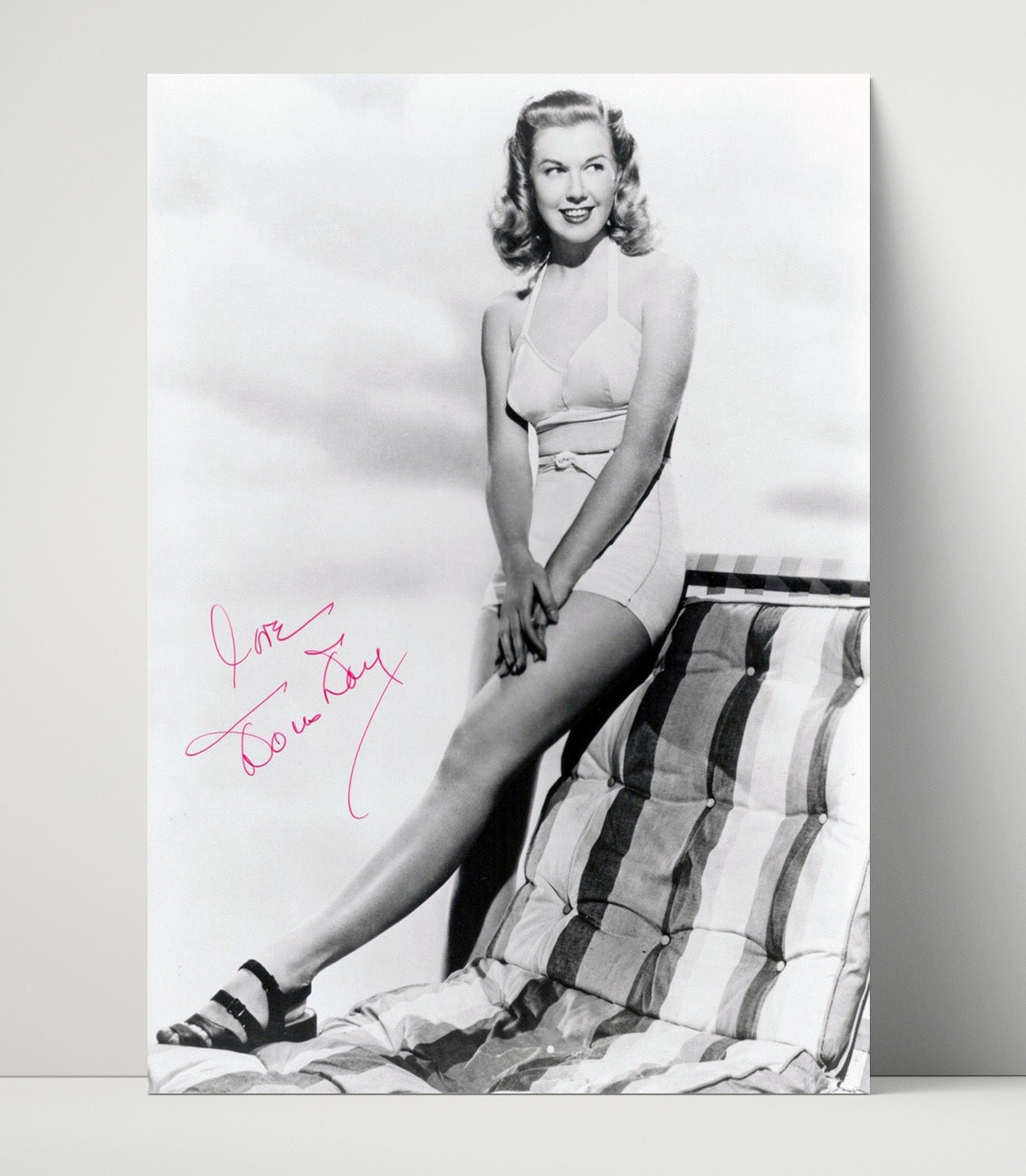 Romance on the High Seas - Doris Day - Georgia Garrett - Classic Hollywood Glamour movie wall art 16x20 Unframed Print