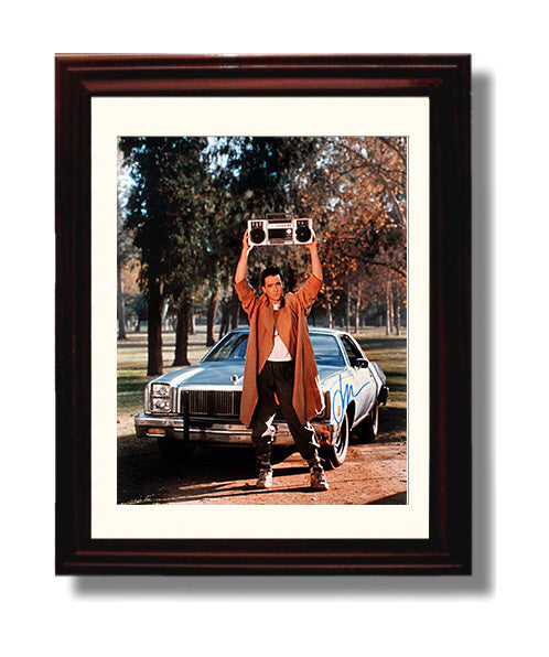 Say Anything - John Cusack Boombox Serenade Scene movie wall art 8x10 Beveled Frame