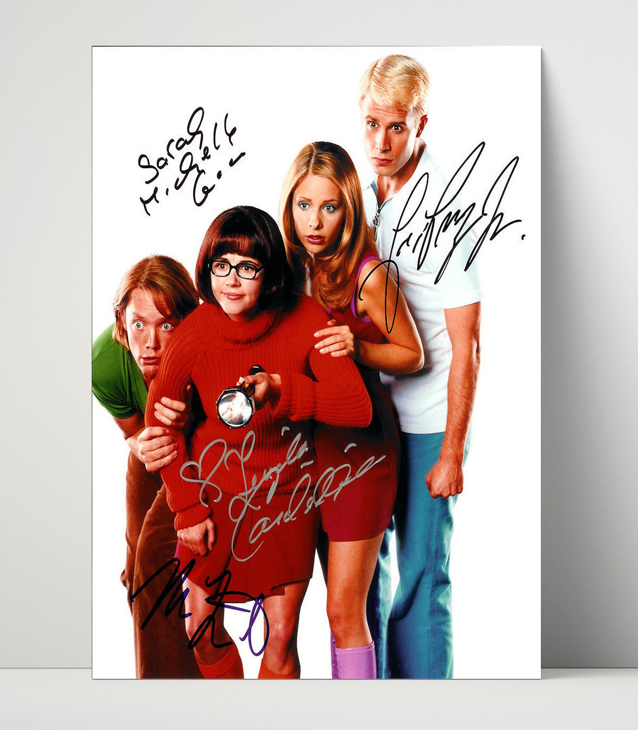 Scooby Doo Cast - Mystery Squad Vintage Movie Wall Art - 16x20 Unframed Print movie decor