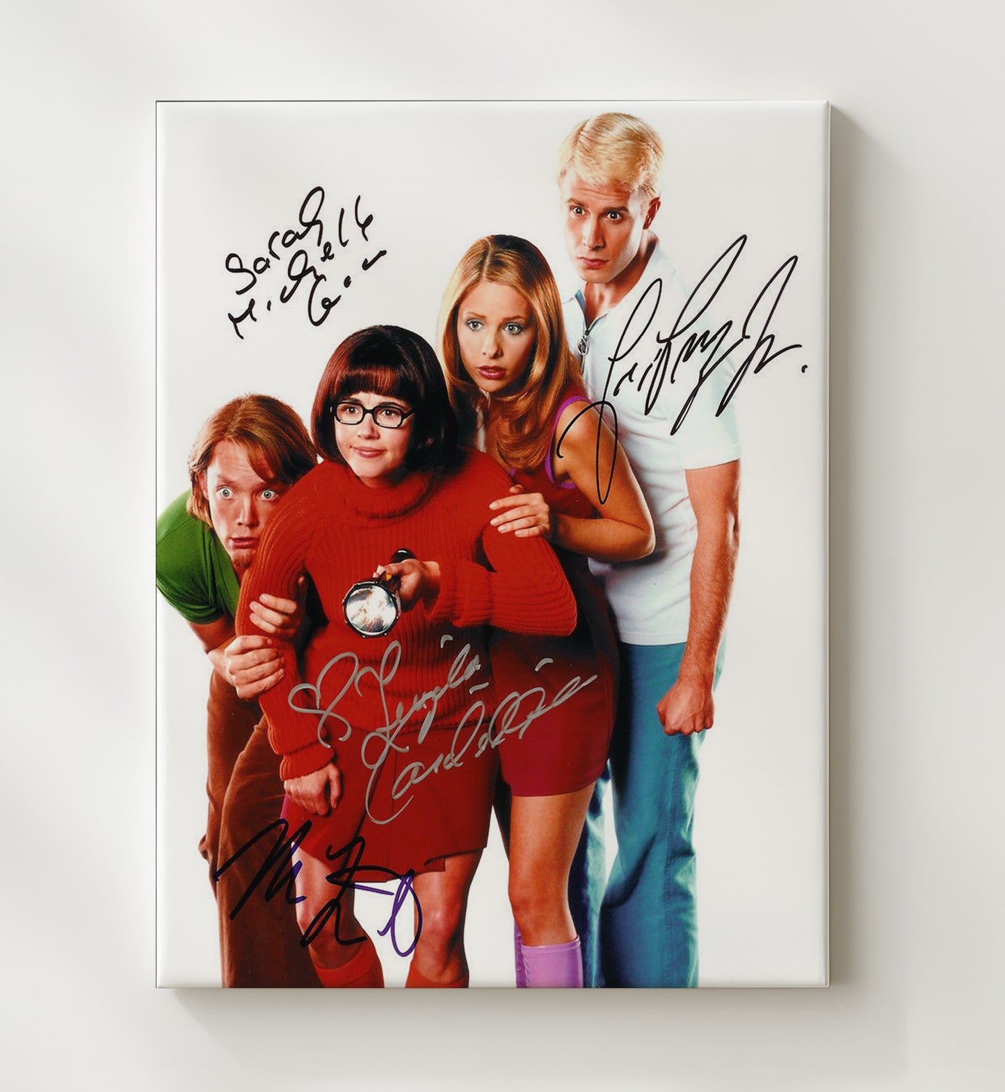 Scooby Doo Cast - Mystery Squad movie wall art 20x24 Canvas