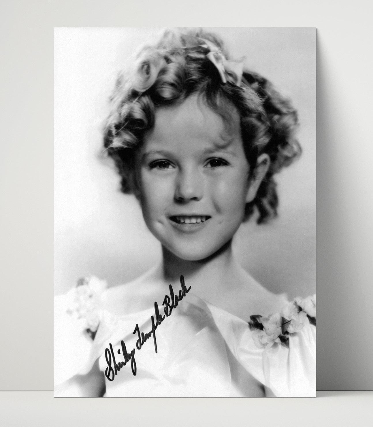 Shirley Temple - Shirley Temple - Child Star Classic Studio Portrait - Vertical.jpg Vintage Movie Wall Art - 16x20 Unframed Print movie decor