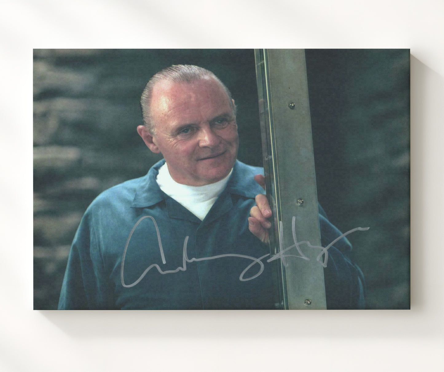 Silence of the Lambs - Anthony Hopkins - Lecter - Polite Yet Terrifying Calm movie wall art 20x24 Canvas